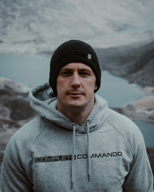 Grey Commando Hoodie