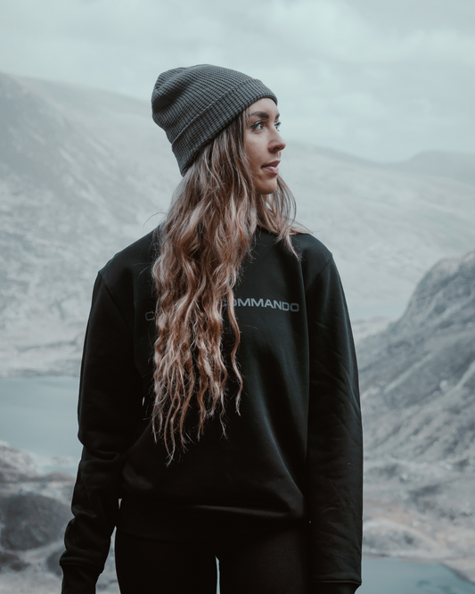 Commando Core Black Sweatshirt