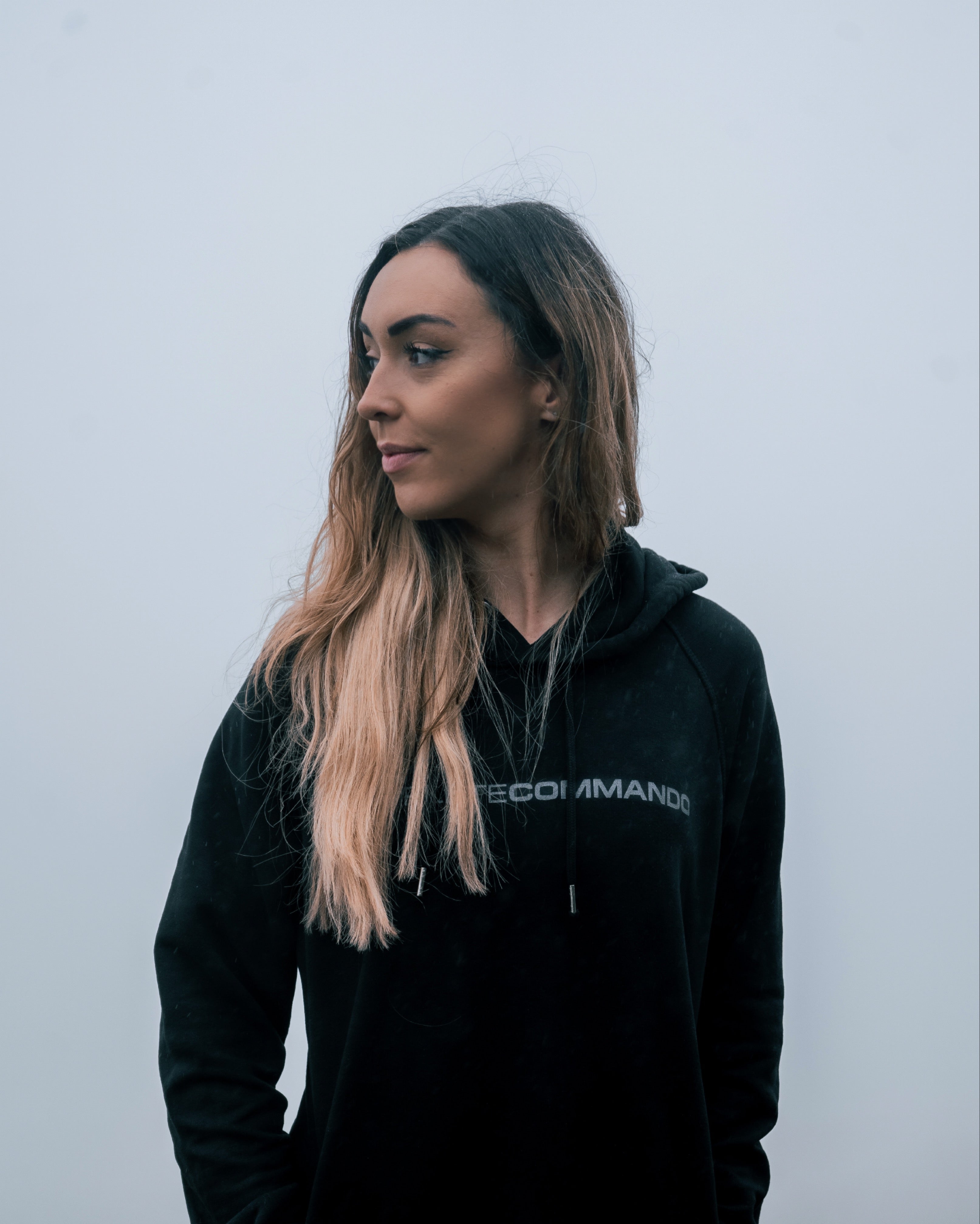 Commando Core Black Hoodie
