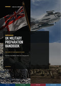 Cover of the Complete Commando UK Military Preparation Handbook 2026 for Royal Navy, Royal Marines, British Army and RAF candidates