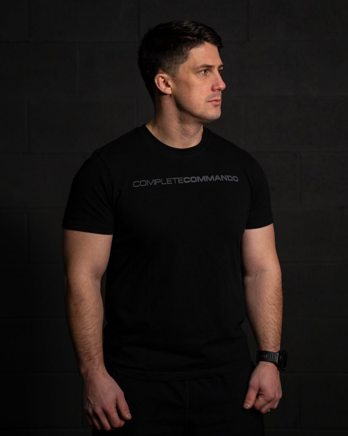 Commando Core Black T-Shirt – Complete Commando