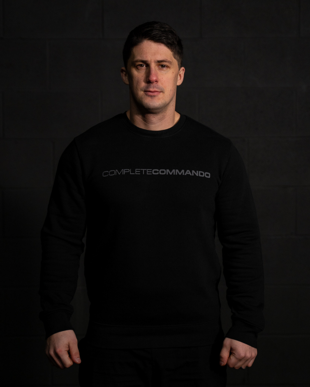 Commando Core Black Sweatshirt
