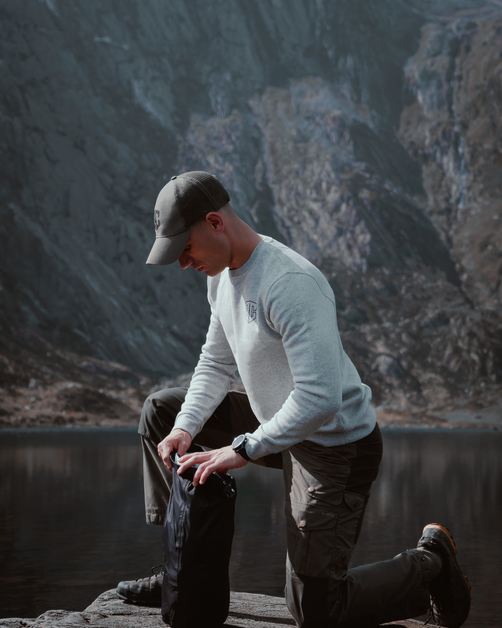 Grey Commando Sweatshirt