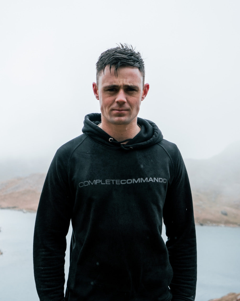 Commando Core Black Hoodie