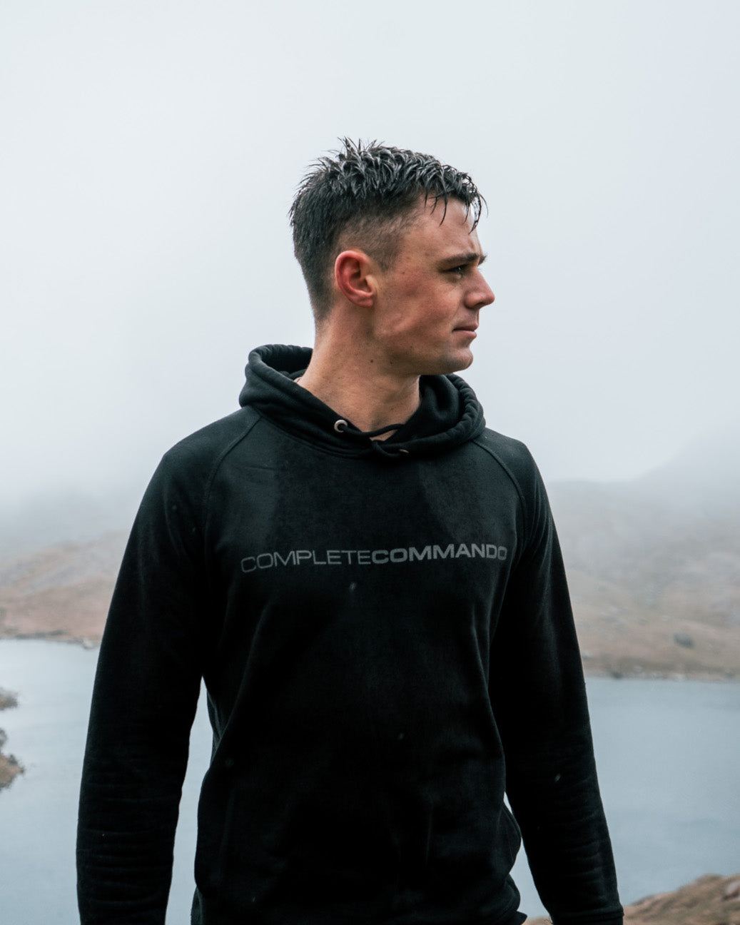Commando Core Black Hoodie – Complete Commando